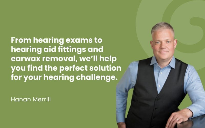 From hearing exams to hearing aid fittings and earwax removal, we’ll help you find the perfect solution for your hearing challenge.